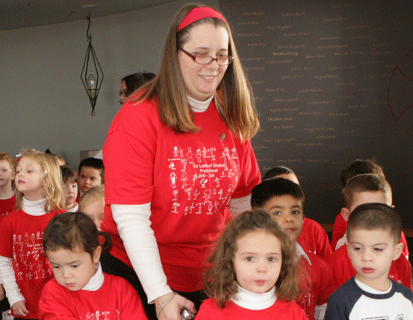 stef-herding-preschoolers-to-church